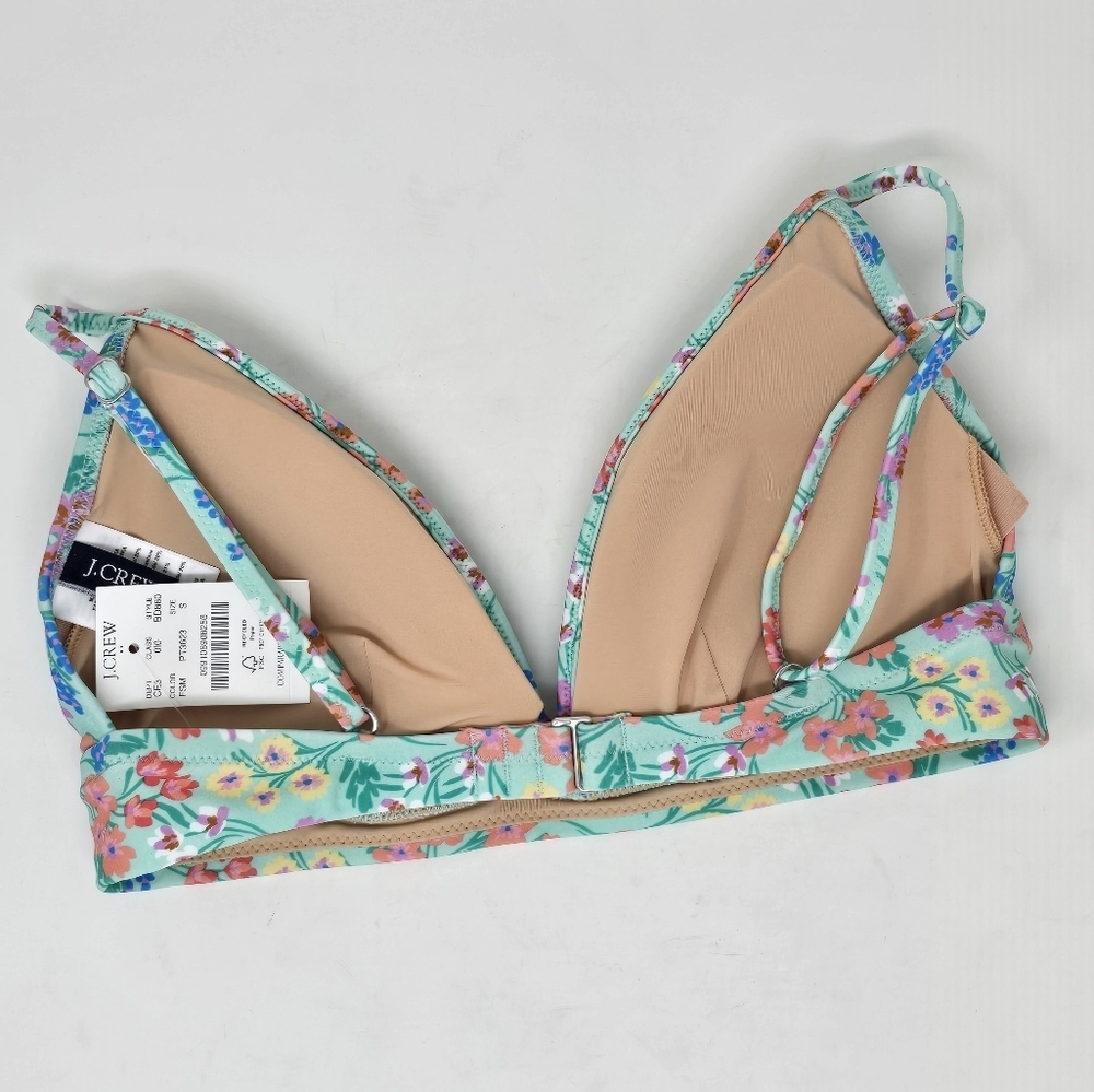 J.Crew Factory High Waist Bikini Bottom & French Ruffle Bikini Top XS/S NWT New - Picture 10 of 13